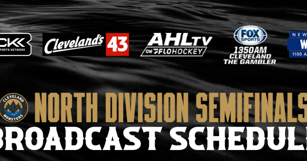 Cleveland Monsters | Monsters announce broadcast details for North