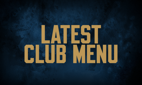 Menu Status Club Game Day Menu